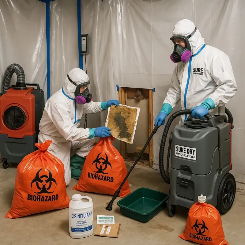 Contaminated Water Handling Protocols process in Ashland, NJ