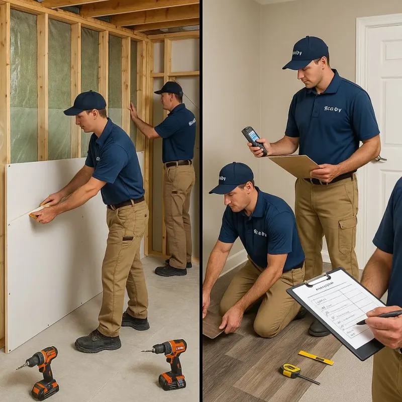 Repairs and Reconstruction process in Ashland, NJ