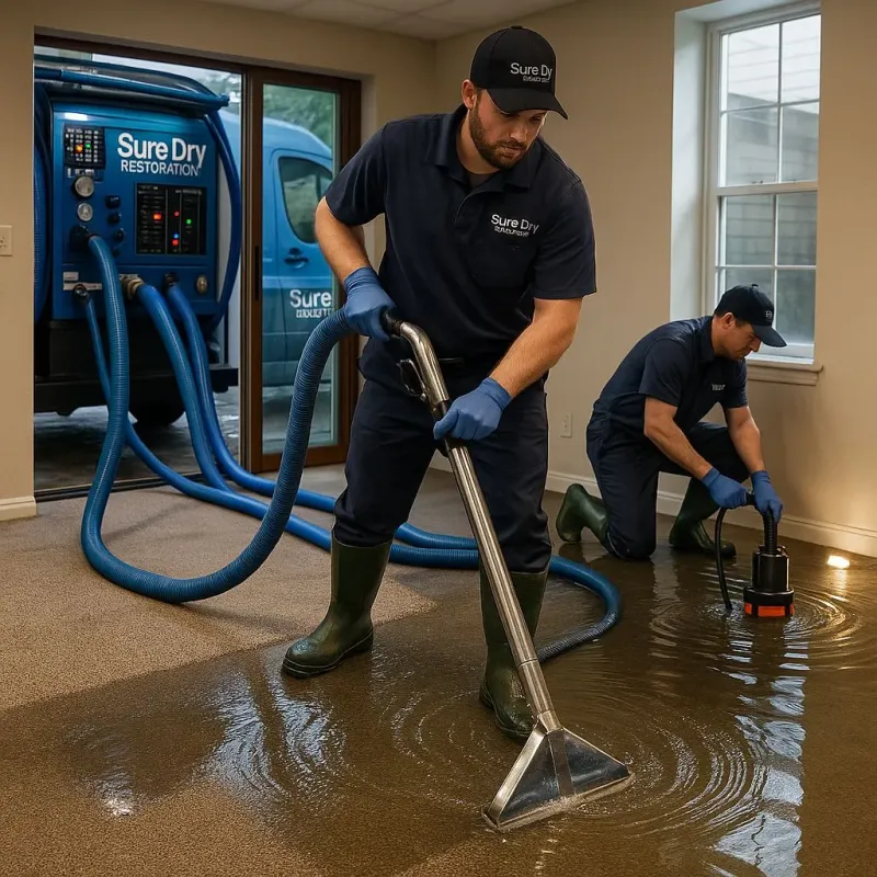 Water Extraction and Removal process in Ashland, NJ